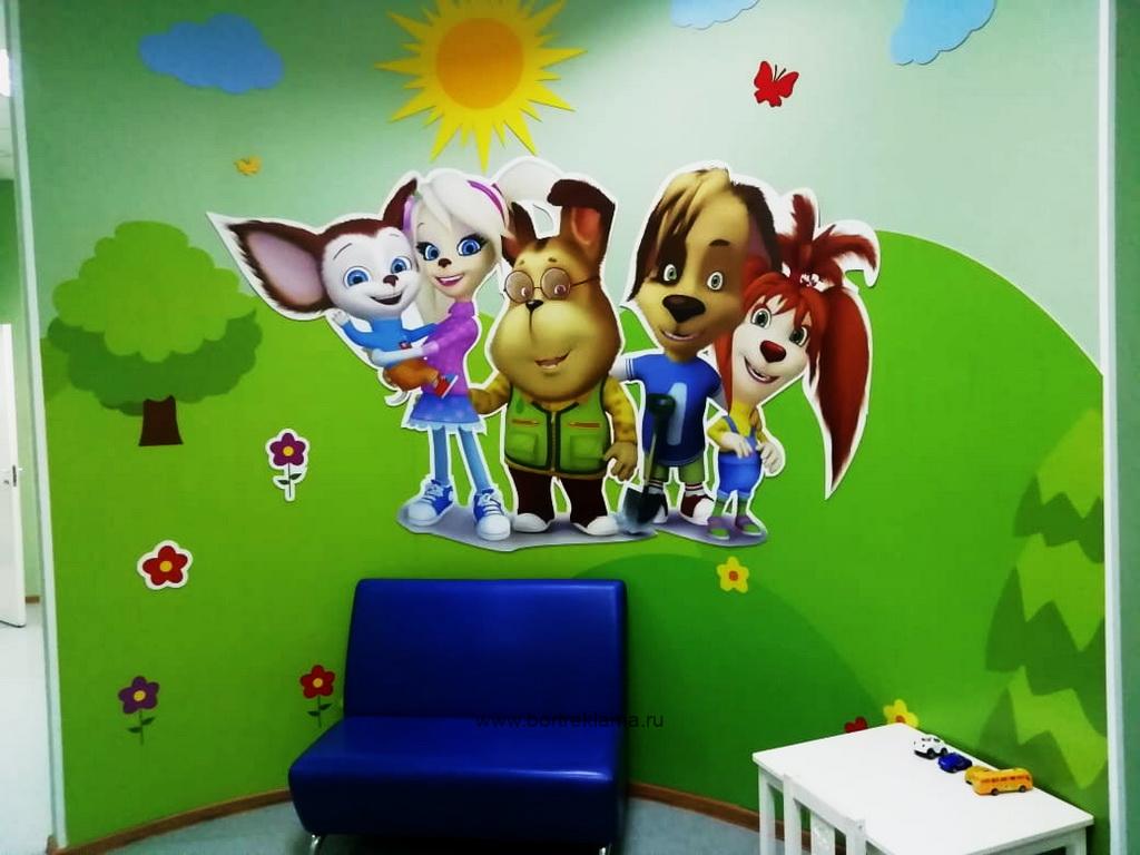Детский уголок в офтальмологическую клинику в Томске